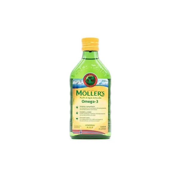 Moller´s Moller's Lemon Flavoured Cod Oil 250ml