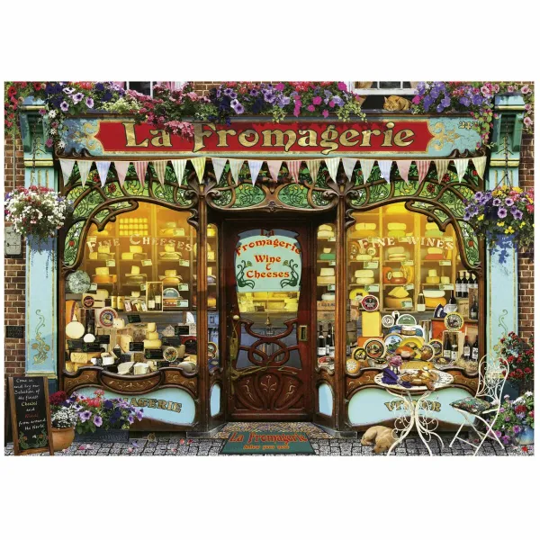 Puzle un domino komplekts Educa The fine cheese shop 2000 Daudzums