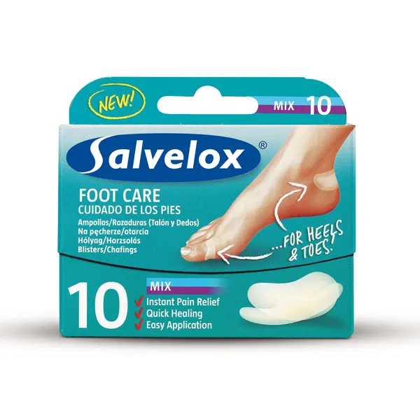 Salvequick Foot Care Mix Blisters 10 Units