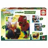 4 palapelin setti Educa Dino Spidey 12 Kappaletta 16 Kappaletta 20 Kappaletta 25 Kappaletta (4 osaa)