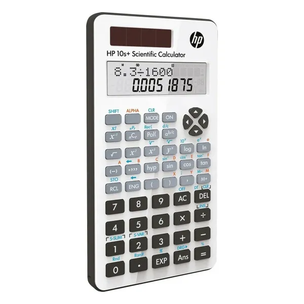 Kalkulators HP HPK10SPLUS Balts Plastmasa