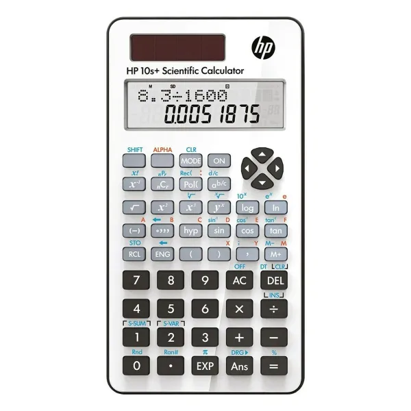 Kalkulators HP HPK10SPLUS Balts Plastmasa