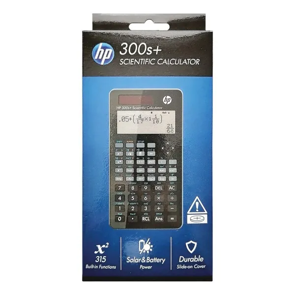 Kalkulators HP HPK300SPLUS Melns Plastmasa