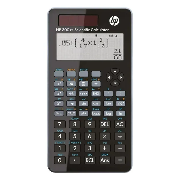 Kalkulators HP HPK300SPLUS Melns Plastmasa