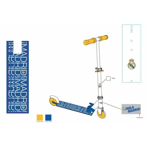 Potkulauta Unice Toys Alumiini 80 x 55,5 x 9,5 cm