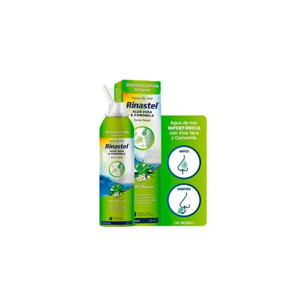 Rinastel Aloe Vera and Chamomile Nasal Spray 125ml