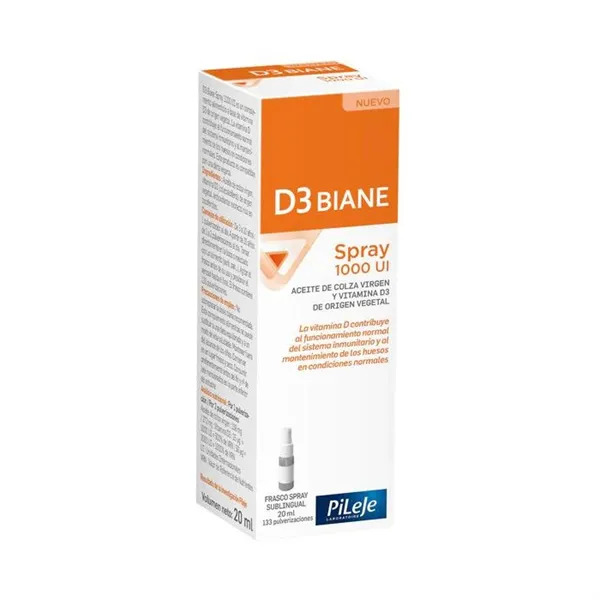 Pileje D3 Biane Spray 1000UI 20ml