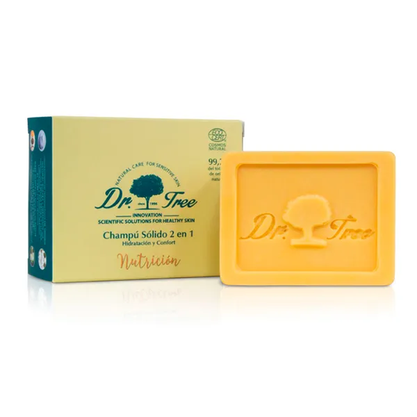 Dr. Tree 2 in 1 Nourishing Solid Shampoo 75g