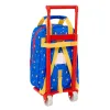 Ratastega koolikott Mickey Mouse Clubhouse Good day Sinine 20 x 28 x 8 cm