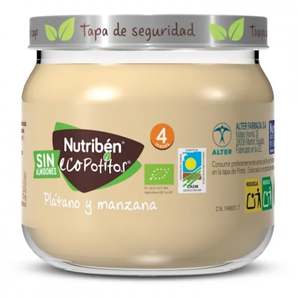 Nutriben Ecopotito Banana Apple 120g