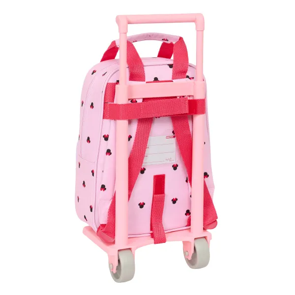 Школьный рюкзак с колесиками Minnie Mouse 20 x 28 x 8 cm