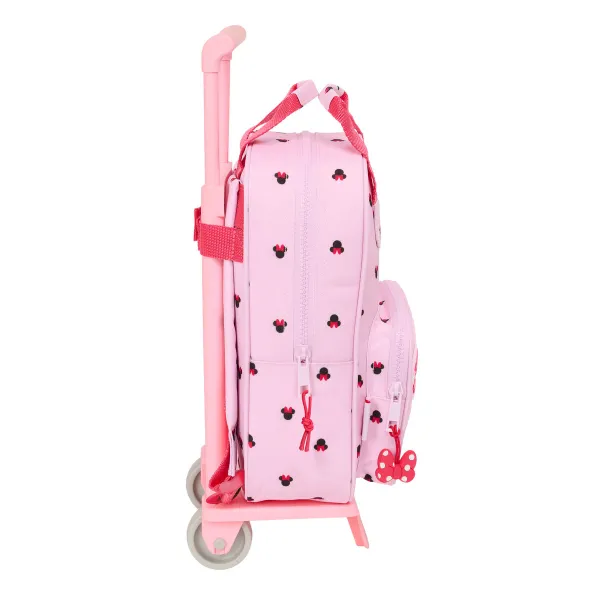 Школьный рюкзак с колесиками Minnie Mouse 20 x 28 x 8 cm