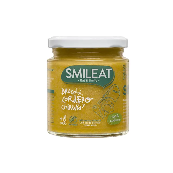 Smileat Potito Bio Brocoli Cordero y Chirivia 230g