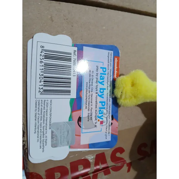 Pūkaina Rotaļlieta Spongebob 18 cm
