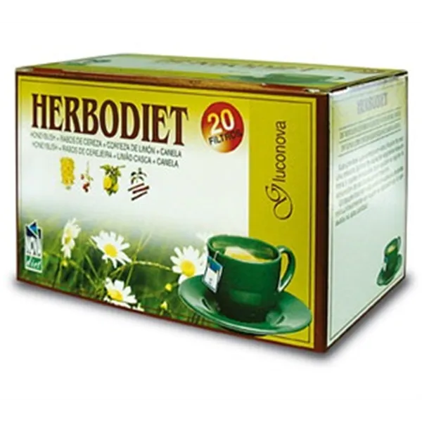 Novadiet Herbodiet Gluconova 20 Filtros