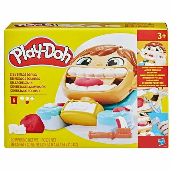 Hammaslääkärin poraus- ja täytemuovailuvahasetti Hasbro