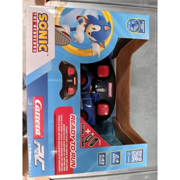 Машинка на радиоуправлении Sonic 1:43 Разноцветный (Разноцветный)