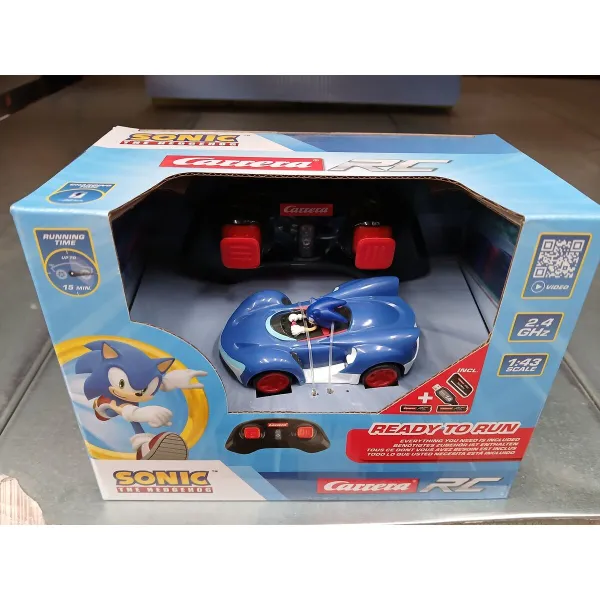 Машинка на радиоуправлении Sonic 1:43 Разноцветный (Разноцветный)