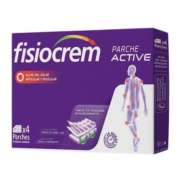 Fisiocrem Active Patch 4 Units