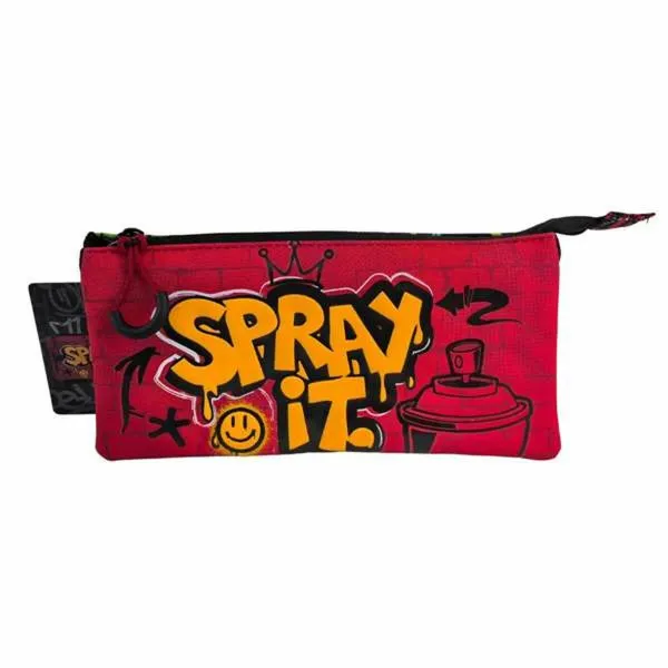 Triple Carry-all Toybags Grafitti 11 x 23 x 5 cm