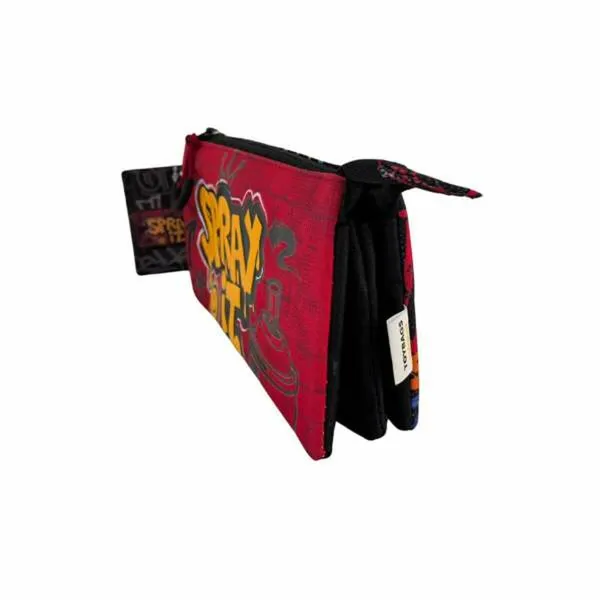 Trigubas penalas Toybags Grafitti 11 x 23 x 5 cm