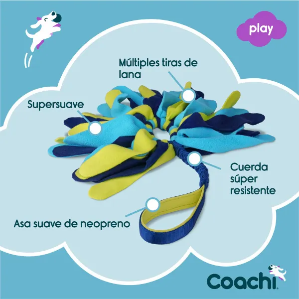 Training toy Coachi TUGGI SPIDER Синий
