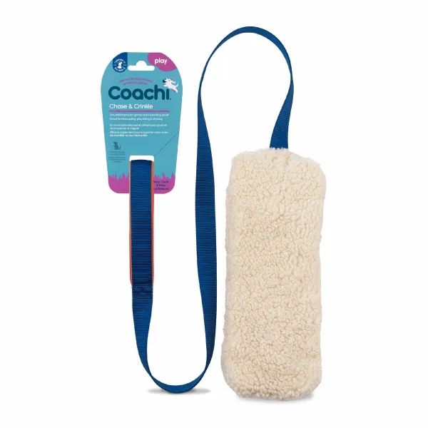 Training toy Coachi CHASE & CRINKLE Mėlyna