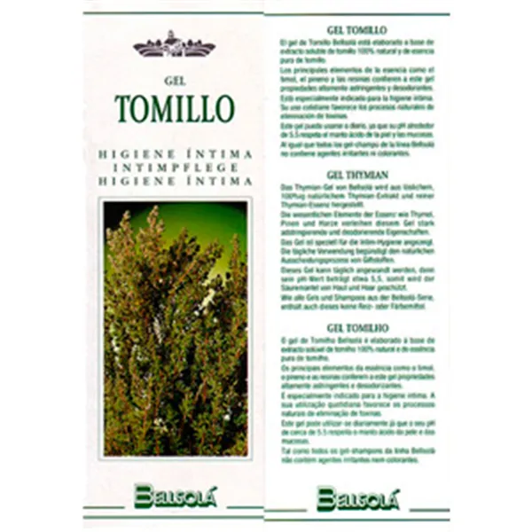 Bellsola Gel Tomillo 250ml