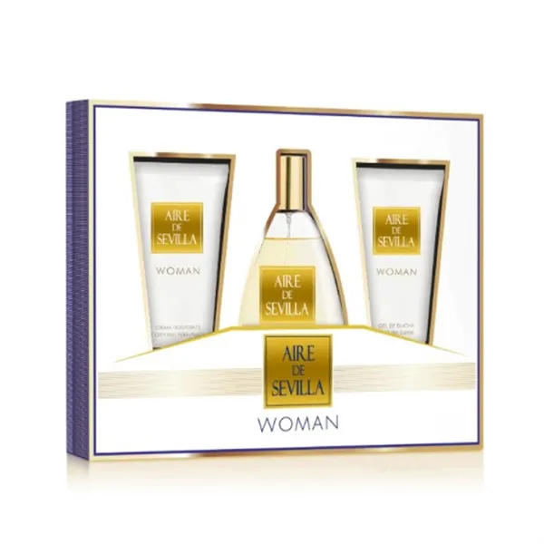 Aire de Sevilla Woman Eau De Toilette Spray 150ml Set 3 Pieces