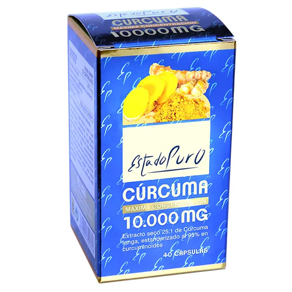 Tongil Estado Puro Curcuma 10,000 Mg 40 Caps