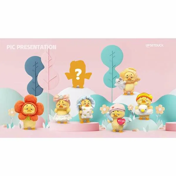 Fluffy toy Comansi Upsetduck Duck 15 cm