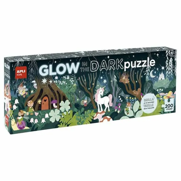 Palapeli Apli  Glow In The Dark  200 Kappaletta