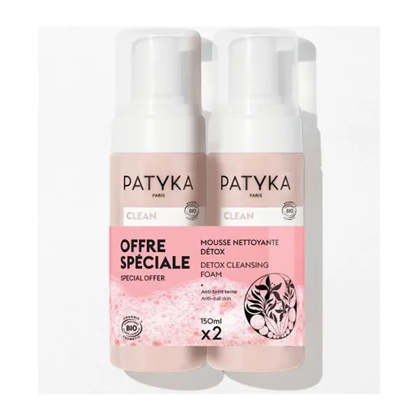 Patyka Duo Detox Cleansing Mousse 2x 150ml