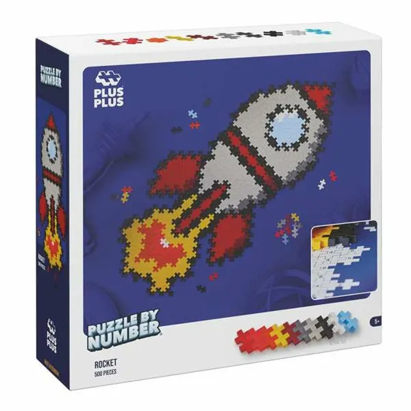 Dėlionė Lúdilo Plus Plus Rocket 500 Dalys