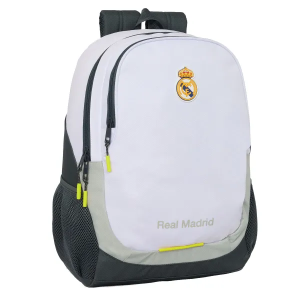 Skolas soma Real Madrid C.F. Balts 32 x 44 x 16 cm