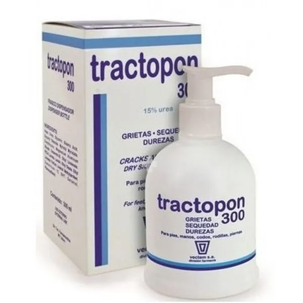 Vectem Tractopon 15 Urea Cream Dispenser 300ml