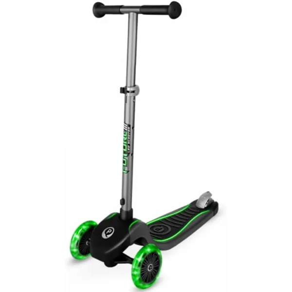 Skrejritenis Ociotrends Eco Future Scooter Zaļš 3 riteņi