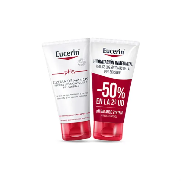 Eucerin Ph5 Hand Cream 2x75ml