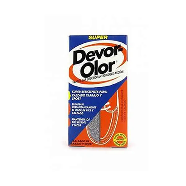 Devor Odor Double Action Deodorant Insoles 