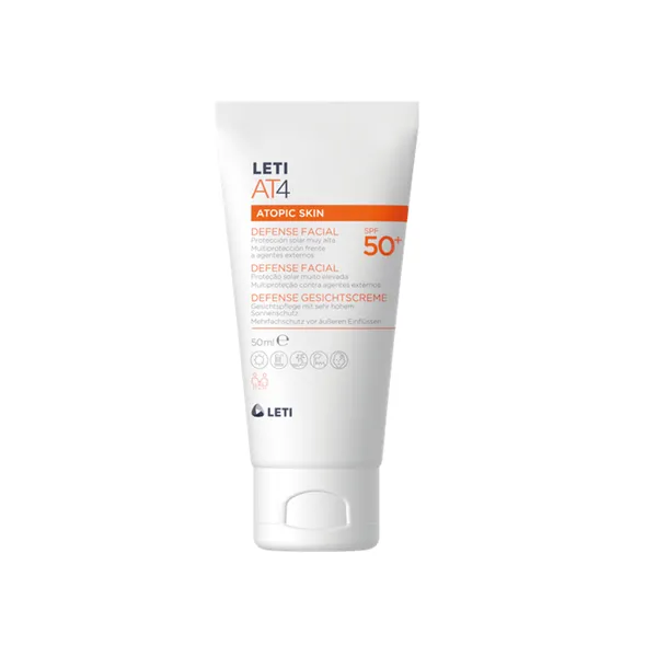 Leti At4  Defense Facial Spf50+ 50ml