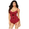 Corset Leotard Seven Til Midnight Burgundy (12)