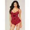 Corset Leotard Seven Til Midnight Burgundy (12)