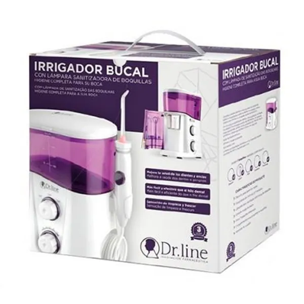 Dr. Line Dr Line Irrigador Bucal Con Lampara Sanitizadora De Boquillas Clarben