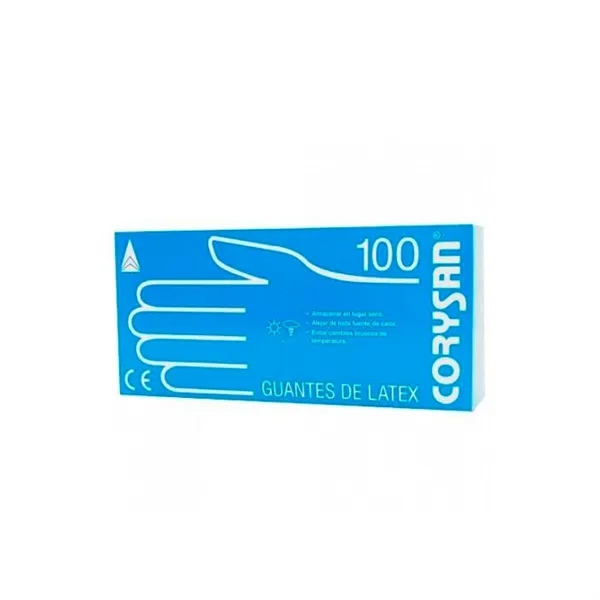 Corysan Latex Gloves Medium Size 100pcs