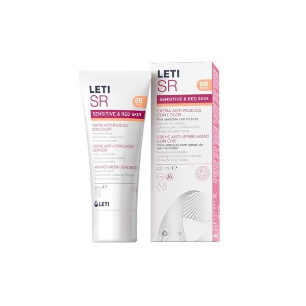 Leti Sr Sensitive y Red Skin Con Color 40ml