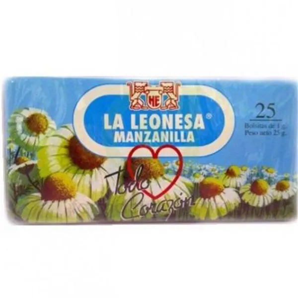 Manzanilla 25 Bolsas La Leonesa