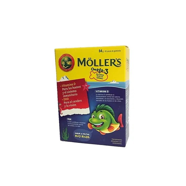 Moller´s Moller's Omega 3 45 Gummy Fishes