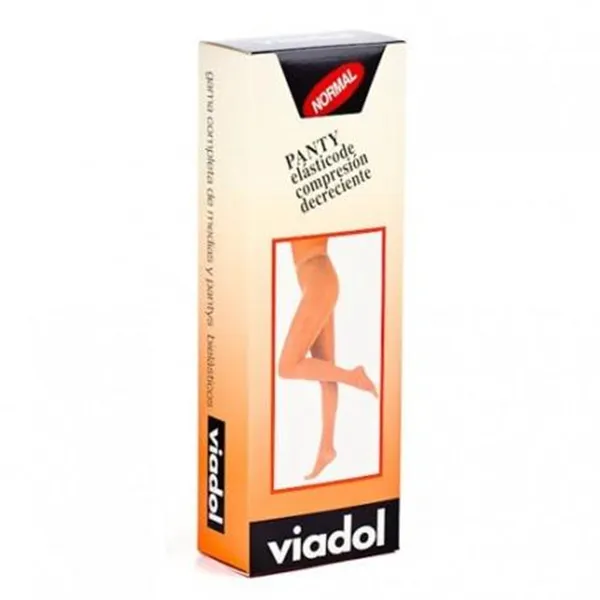 Viadol Medias Panty Compresión Normal T-Reina Color Beige Prim