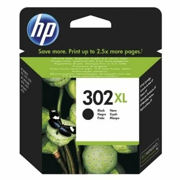 Original Ink Cartridge HP 302XL Black