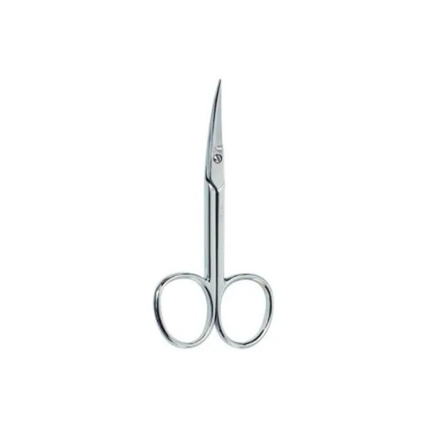 Beter Professional Curved Chrome Manicure Scissors for Cuticle 